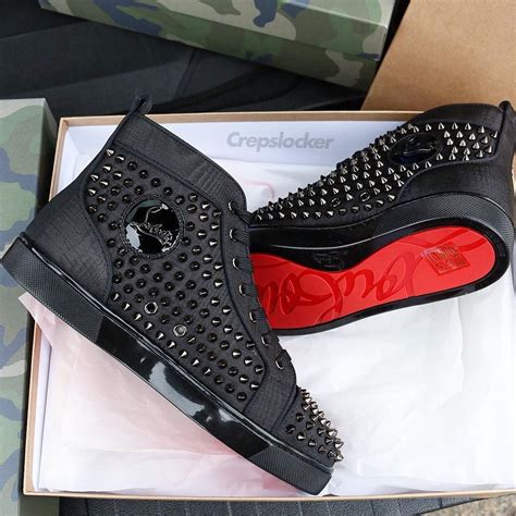 christian louboutin men's red bottom shoes